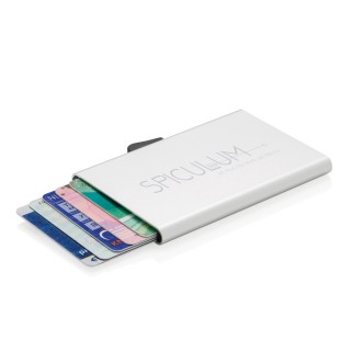 Portatarjetas rfid de aluminio